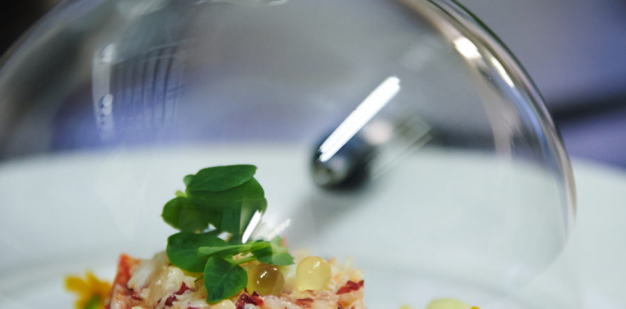 Tartare de Homard fumé au moment